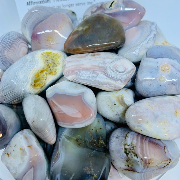 Tumbled Botswana Agate - Picture 2 of 3